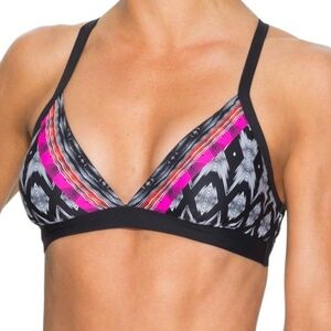 ATHLETA Multicolor Sport Bra Bikinu top size S